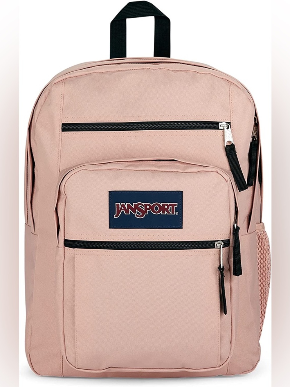 Jansport Misty Rose Backpack with Black Accents